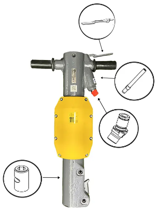 TEX P90S Spare Parts